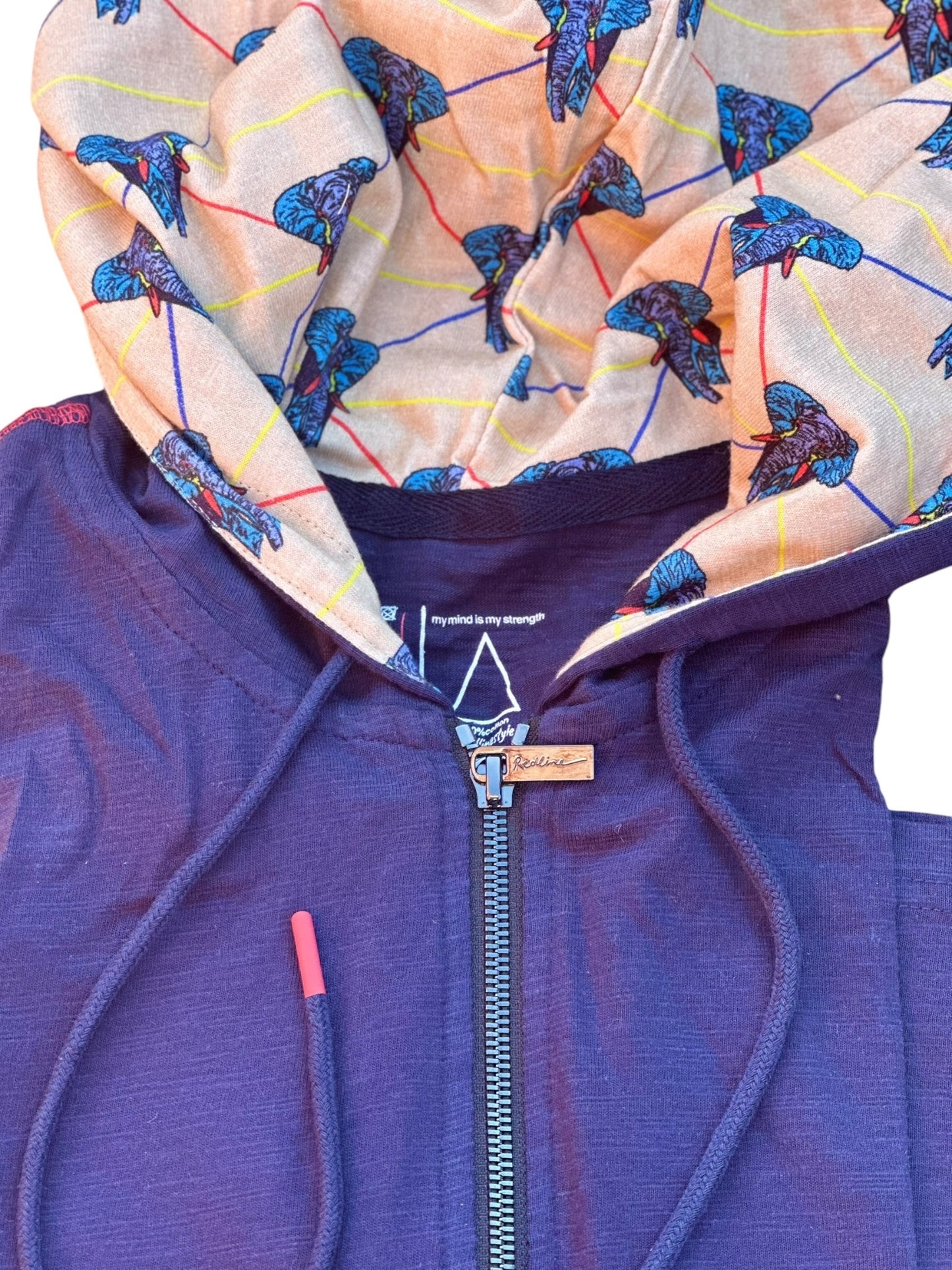 Classic Cotton Redline Hooded Zip Up