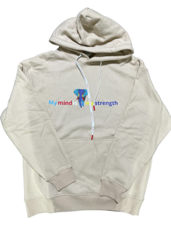 fleece line hoodie