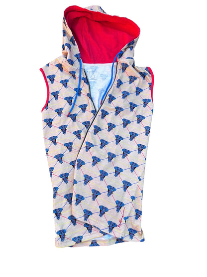 Classic Cotton Redline Hooded Zip Up