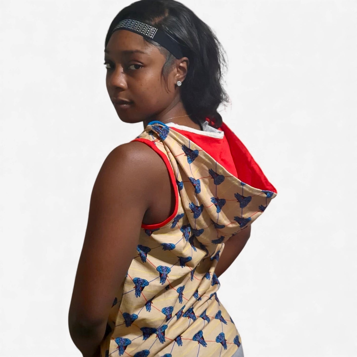 Classic Cotton Redline Hooded Zip Up