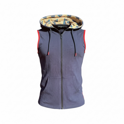 Classic Cotton Redline Hooded Zip Up