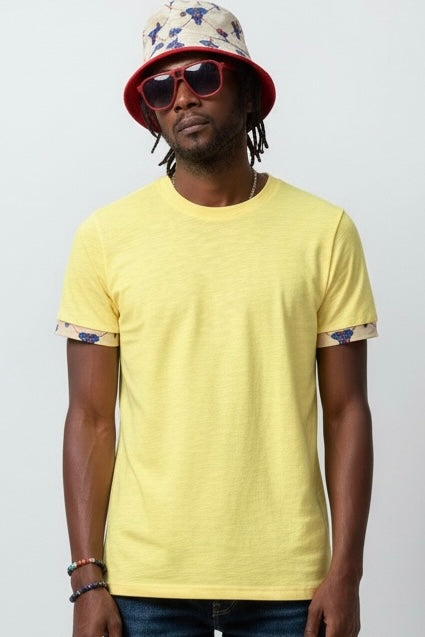 Redline Classic Elephant 100% Cotton Tee (Yellow)