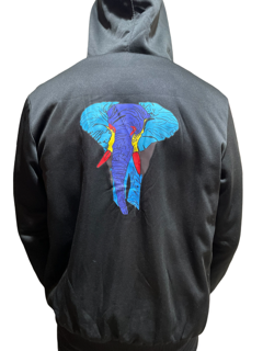 Redline Elephant fleece jacket