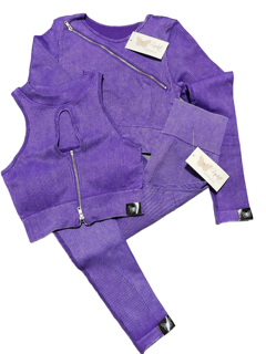 transformation collection 3-piece set (purple)