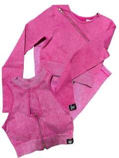 transformation collection 3-piece set (hot pink)