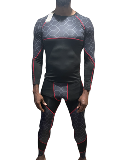 Redline web compression set (grey)