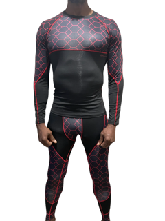 Redline web compression set (red)